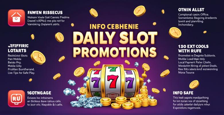 โปรโมชั่นสล็อตรายวัน